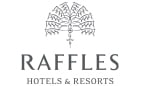 The official logo Raffles Hotels & Resort